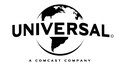 A black and white image of the universal logo.