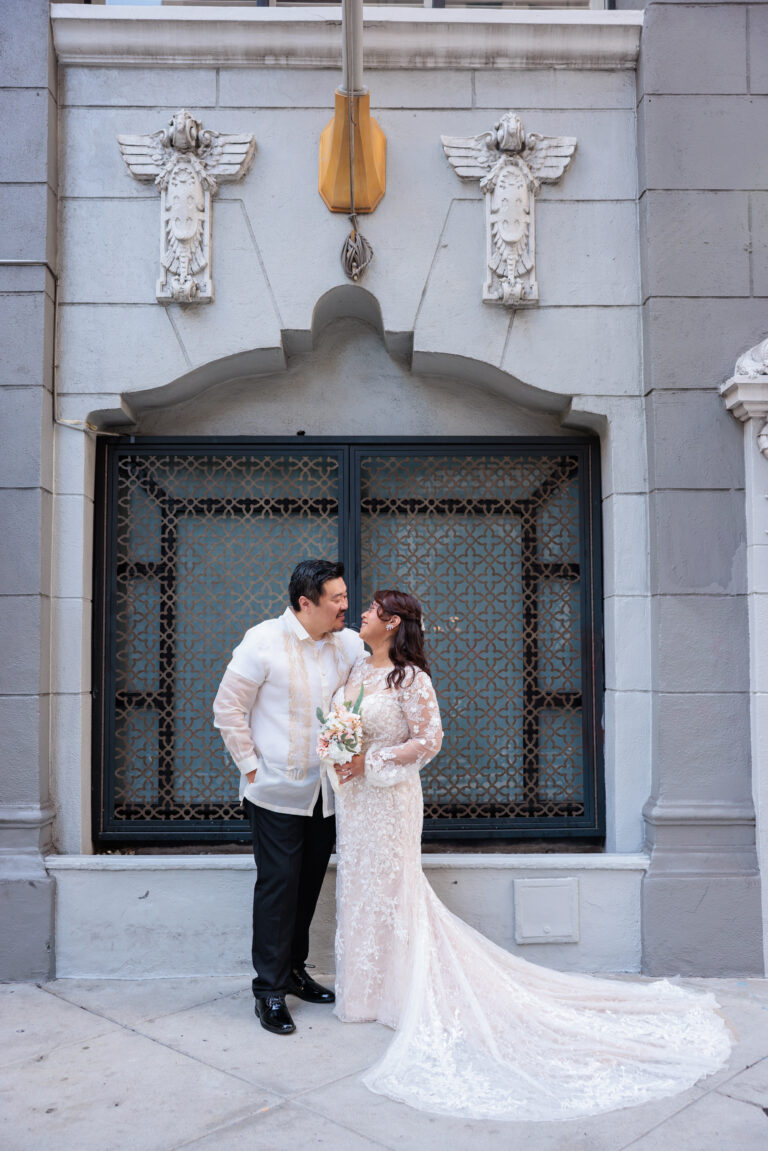 Downtown LA wedding photos Los Angeles photographer urban wedding city skyline photography